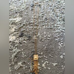Gold gem necklaces